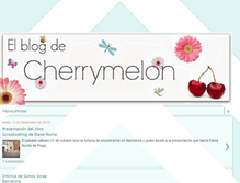 Tablet Screenshot of cherrymelon.com